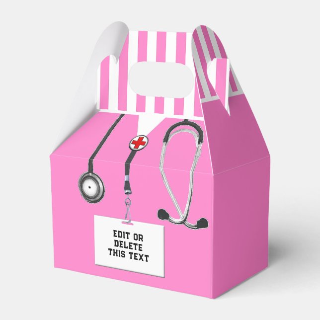 Para Regalos Caja de Favor de Enfermería (Front Side)