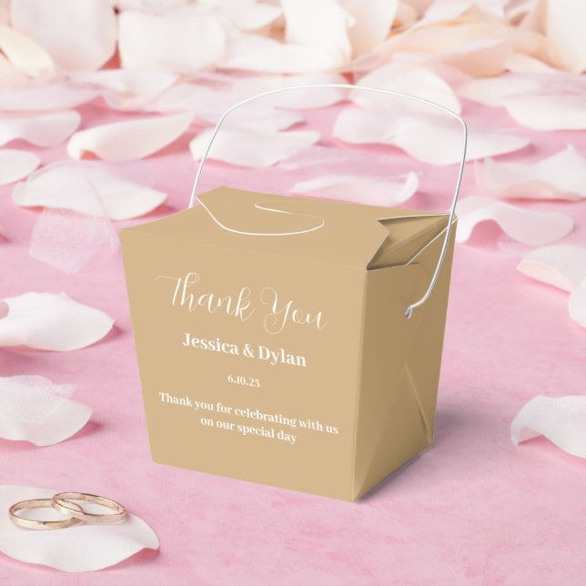 Para Regalos Caja de Favor de Fiesta (Boda)