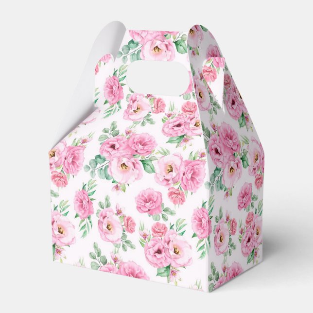 Para Regalos Caja de Favor de Fiesta (Reverso)