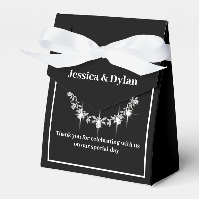 Para Regalos Caja de Favor de Fiesta (Front Side)