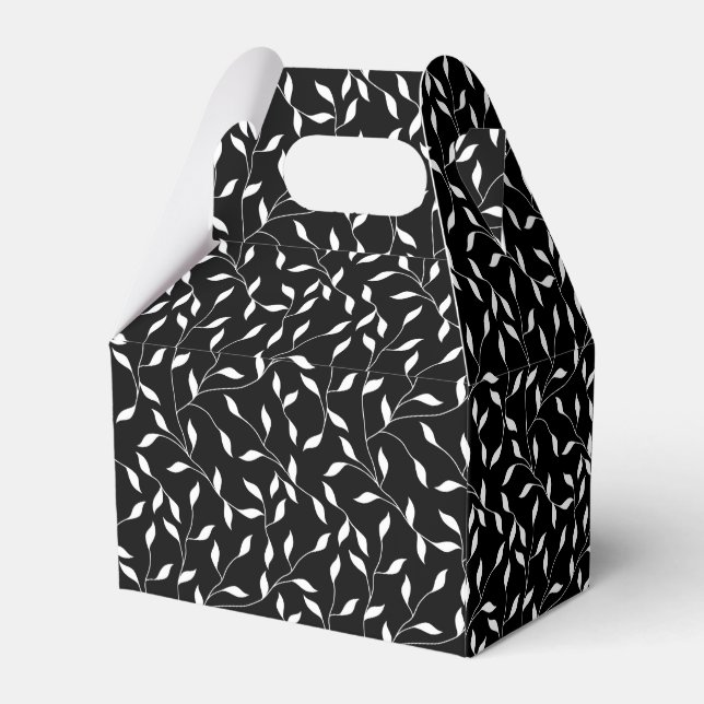 Para Regalos Caja de Favor de Fiesta (Reverso)