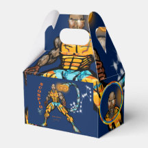 Caja de Favor de Fiesta con Tema de Escorpio