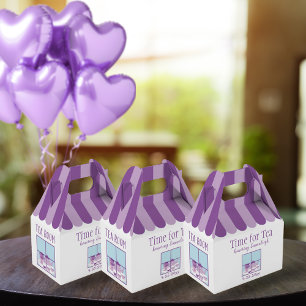 Para Regalos Caja de Favor de Fiesta en Salón de Té