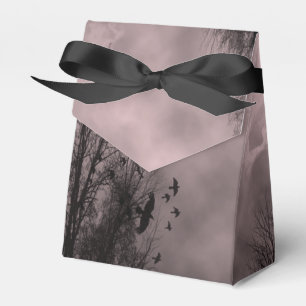 Para Regalos Caja de Favor de Fiesta Niebla Roja del Cielo Embr