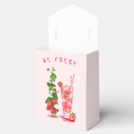 Para Regalos Caja de Favor de Frutos de Fresa de Zumo de Guay