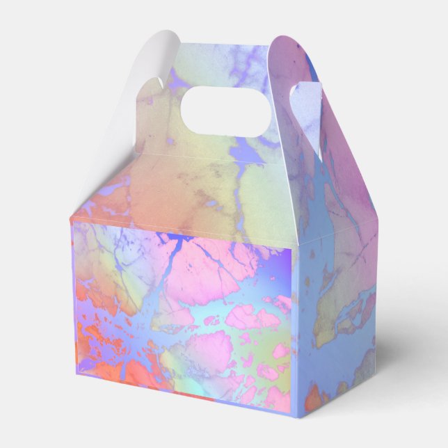 Para Regalos Caja de favor de gable (Reverso)