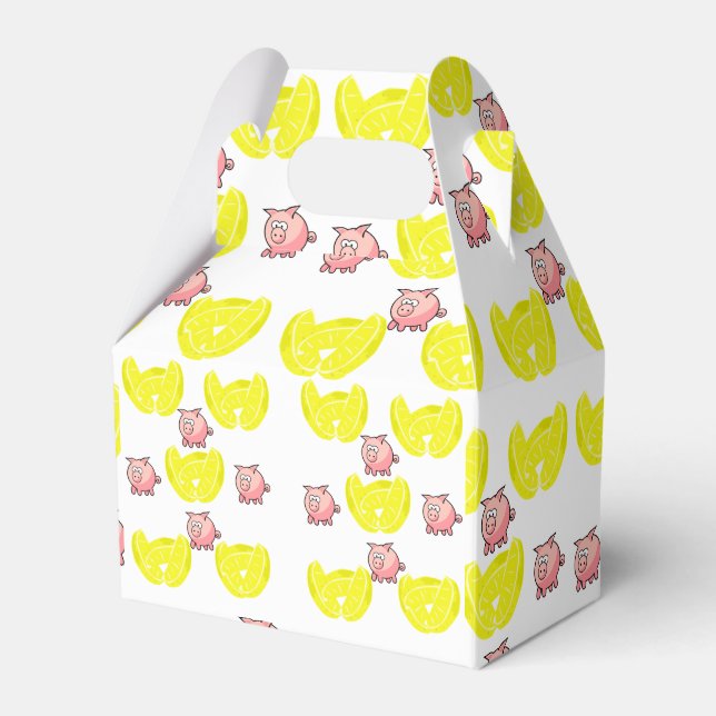 Para Regalos Caja de favor de gable (Front Side)