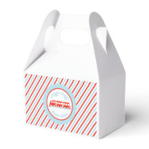 Caja de Favor de Gable de Cumpleaños del Tren