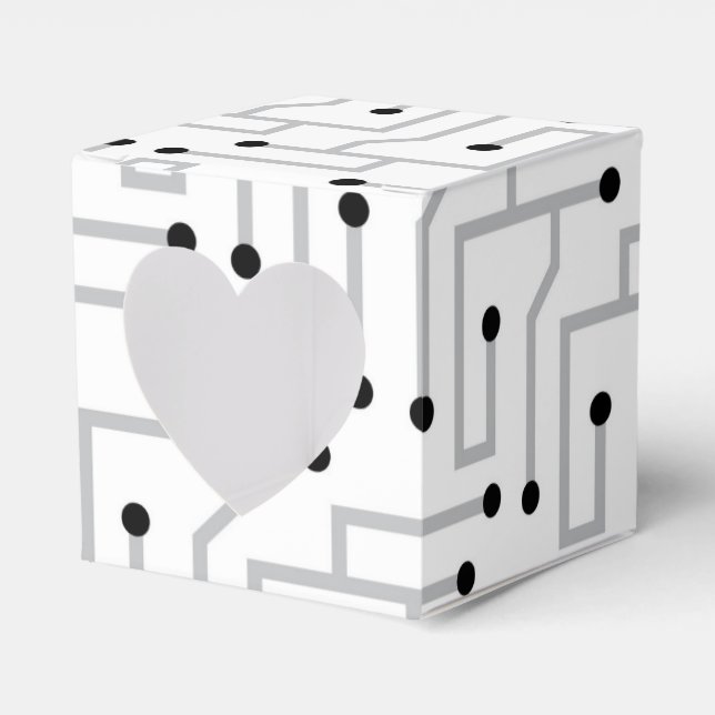Para Regalos Caja de Favor de Geek (Anverso)