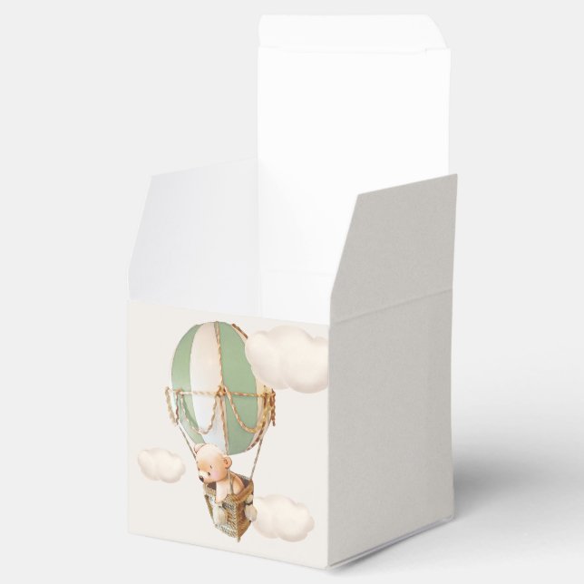 Para Regalos Caja de Favor de Globo de Oso (Abierto)