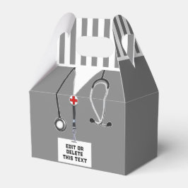 Para Regalos Caja de Favor de Graduación de Escuela Médica médi