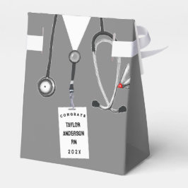 Para Regalos Caja de Favor de Graduación de la Escuela de Enfer