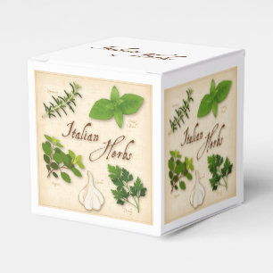 Para Regalos Caja de Favor de Hierbas Italianas