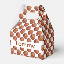 Para Regalos Caja de Favor de la Fiesta de Diseño de Baloncesto