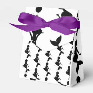 Para Regalos Caja de Favor de la Fiesta de la Sirena