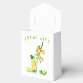 Para Regalos Caja de Favor de la Fiesta de Lemones de Jugo de L