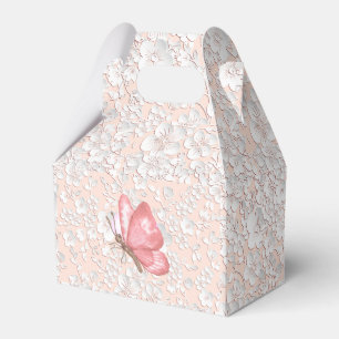 Para Regalos Caja de Favor de la Mariposa Pintada
