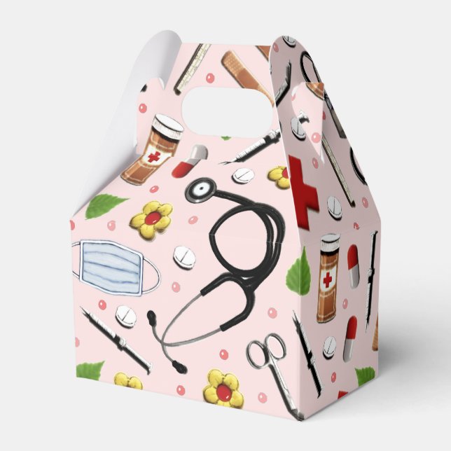 Para Regalos Caja de Favor de la Parte de Enfermería (Front Side)