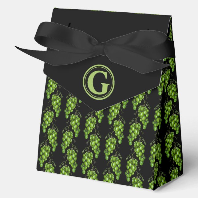 Para Regalos Caja de Favor de la Uva Verde (Anverso)