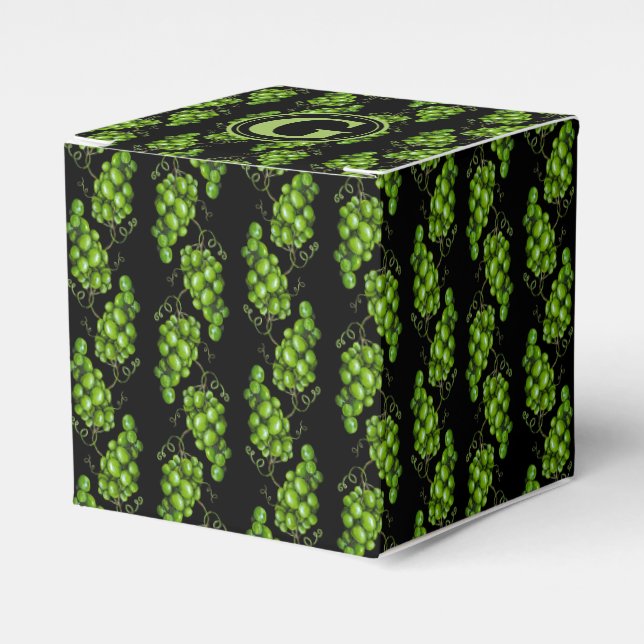 Para Regalos Caja de Favor de la Uva Verde (Costado Anverso)
