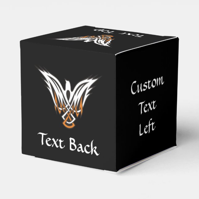 Para Regalos Caja de Favor de las Aves Celtas (Reverso Costado)