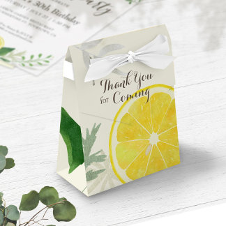 Para Regalos Caja de Favor de Limón Fresca