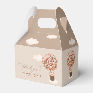 Para Regalos Caja de Favor de los Globos de Oso Baby Shower