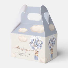 Para Regalos Caja de Favor de los Globos de Oso Marrón