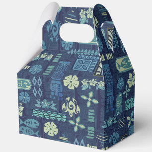 Para Regalos Caja de Favor de los Iconos Tiki Retro Hawaii