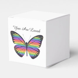 Para Regalos Caja de Favor de Mariposa Querida