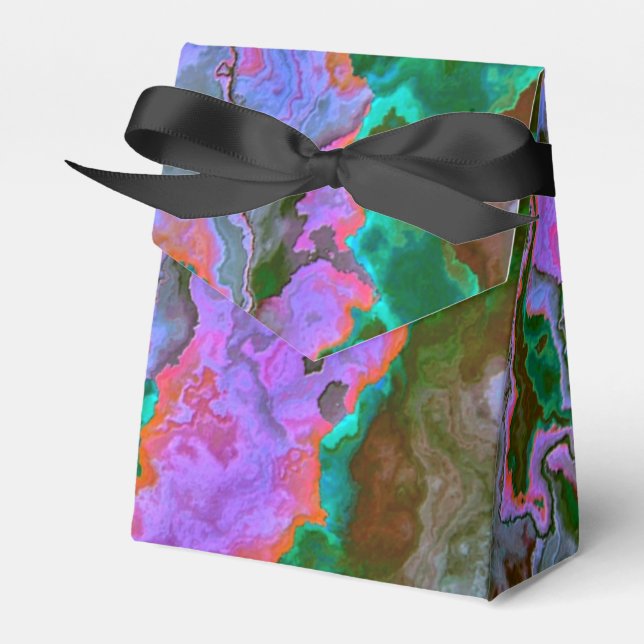 Para Regalos Caja de Favor de Mármol Seco (Front Side)