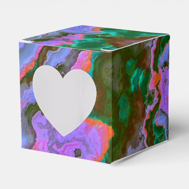 Para Regalos Caja de Favor de Mármol Seco (Anverso)