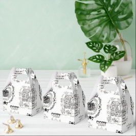 Para Regalos Caja de Favor de Papel - Caja de Regalo