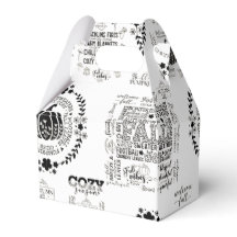 Caja de Favor de Papel - Caja de Regalo