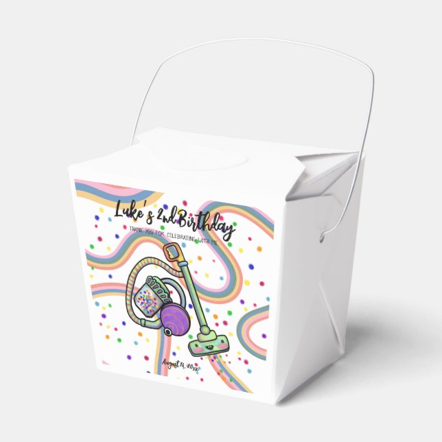 Para Regalos Caja de Favor de Papel Fiesta de vacío, sacar 2x2x (Front Side)