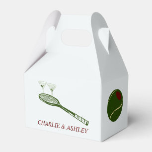 Para Regalos Caja de Favor de Papel, Gable 4x2.5x5