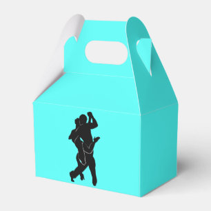 Para Regalos Caja de Favor de Pareja de Bailarín de Tango - Su