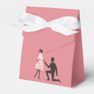 Para Regalos Caja de Favor de Parte de Compromiso