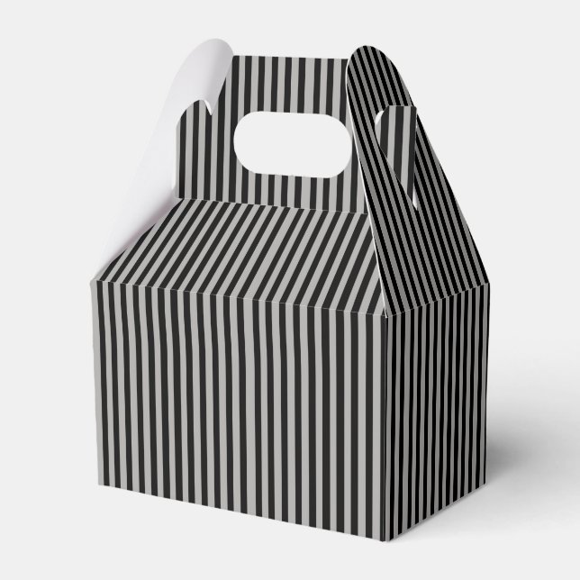 Para Regalos Caja de Favor de Plata Sólida (Front Side)