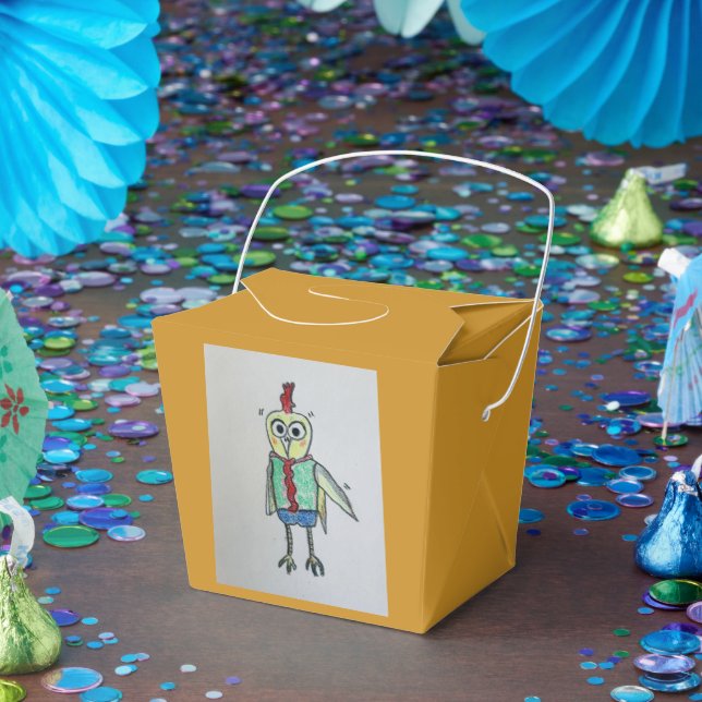 Para Regalos Caja de Favor de Pollo (Fiesta)