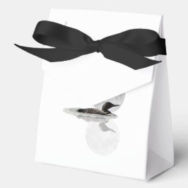 Para Regalos Caja de Favor de Regalo de Somorgujo Bajo Luna Lle