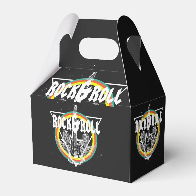 Para Regalos Caja de Favor de Rock y Rollo (Front Side)