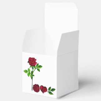 Para Regalos Caja de Favor de Rosa de AMOR – Arte Pintado a Man