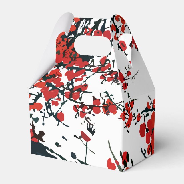 Para Regalos Caja de Favor de Sakura (Reverso)