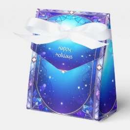 Para Regalos Caja de Favor de Vacaciones con Patrón de Vidrio P