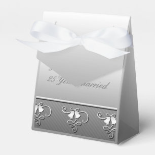 Para Regalos Caja de Favor del 25° Aniversario de Plata
