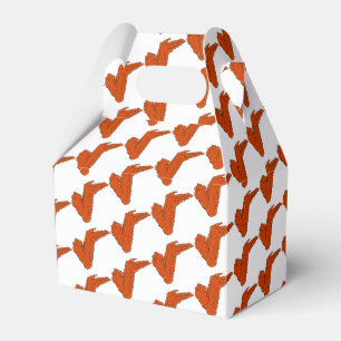 Para Regalos Caja de Favor del Ala de Pollo