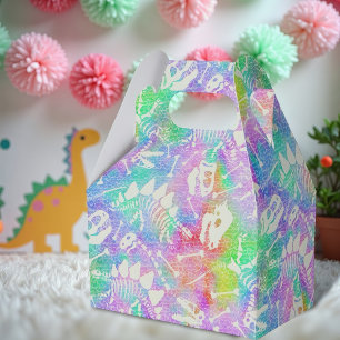 Para Regalos Caja de Favor del Arcoiris Dino Dig