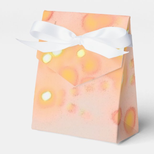 Para Regalos Caja de Favor del naranja (Front Side)