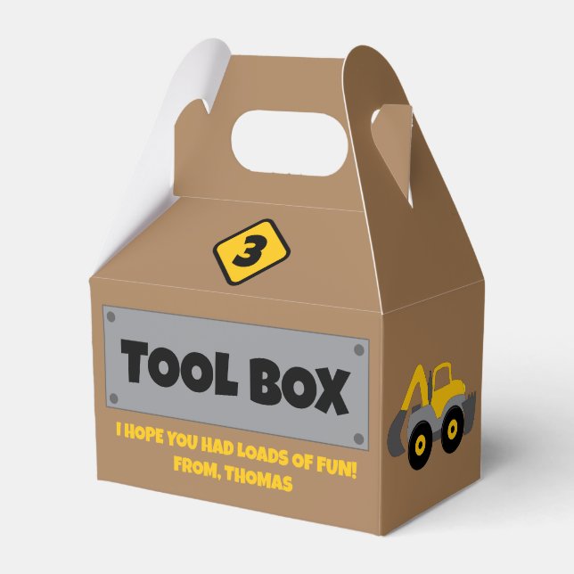 Para Regalos Caja de Favor del Partido de la Construcción (Front Side)